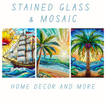 Stained Glass And Mosaic Beachy