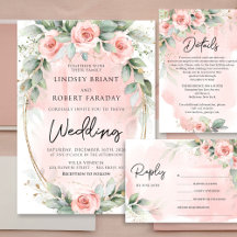 Bush pink roses and eucalyptus faux gold oval 69 