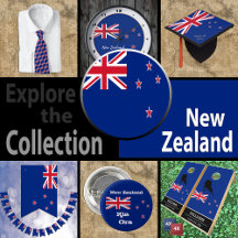 New Zealand & New Zealand Flag / Auckland