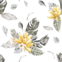 Tropical Banana Leaves Wedding Stationery