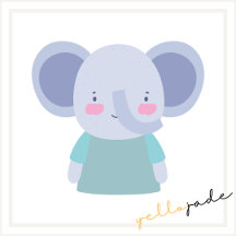 Cute Elephant - Customizable