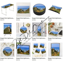 Gifts with Nugget Point lighthouse design