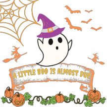 Simple Elegant Colorful Halloween Baby shower