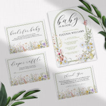 Wildflower Baby Shower 