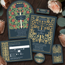 Medieval Sword Wedding Collection-Gray