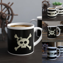 Pirate Skull Coffee Mugs