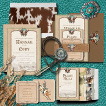 Longhorn Western Ranch Wedding Collection