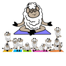 Tired Sheep Yoga and Meditation Collection
