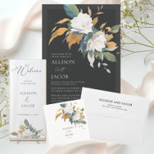 Lush White Floral Wedding Collection