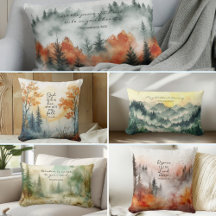 Christian Faith Throw Pillows