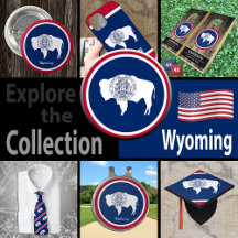 Wyoming, Wyoming Flag, USA