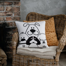 Dog doodles art