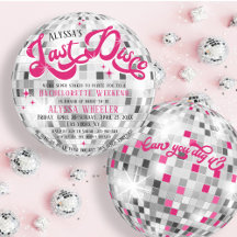 Retro 70's Bride's Last Disco Bachelorette Party