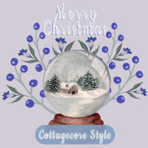 CHRISTMAS: Cottagecore Christmas Snowy Night