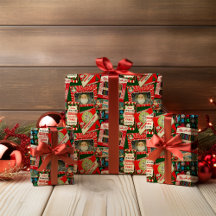 Vintage Christmas Collages Collection