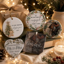Christmas Ornament Keepsakes Family Couples Baby