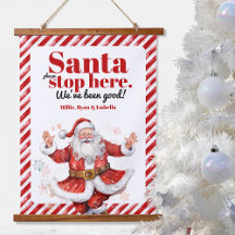 Bold Candy Stripe Red & White Christmas