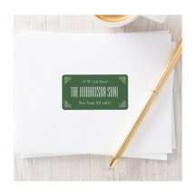 Vintage Return Address