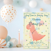 Baby Dino Kids Birthday Party