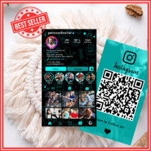 Business Cards: Instagram Personal Fitness Trainer