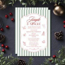 Corporate Holiday Party Invitations