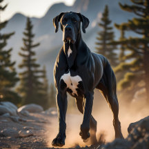 Elegant Great Dane Collection – Mugs, Totes, Art