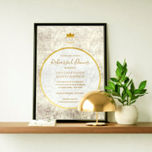 Luxury Royal Marble and Gold Wedding