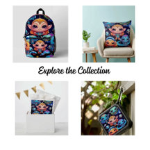 Small Multi-Coloured Aliens in Space