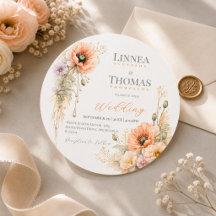 Soft Blush Poppy Elegant Editorial Wedding