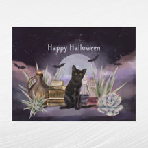 Halloween Postcards Strawflower