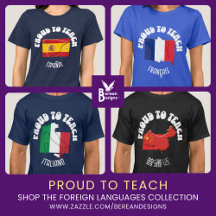 PROUD TO TEACH Languages Teacher Appreciation Gift