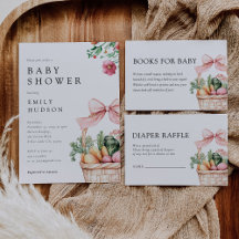 Locally Grown Girl Baby Shower