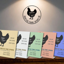 Fresh Eggs Signage & Stamp Collection