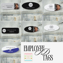 Employee ID Name Tags 