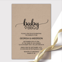 Simple and Rustic Calligraphy Baby Collection