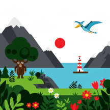 Fiction illustrations