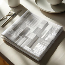 modern table decor/ Servietten