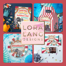 A Vintage Circus Themed Birthday Collection