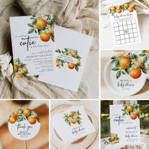 BRINLEY BABY Little Cutie Citrus Oranges