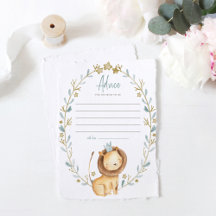 Watercolor Lion Prince Collection
