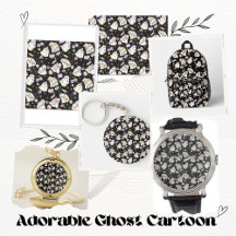 Adorable Ghost Cartoon 