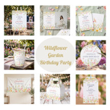 Wildflower Garden Birthday Party