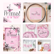 It’s a Prima | Ballet Baby Shower Collection