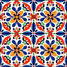 Mexican Talavera Ceramic Tile Collection