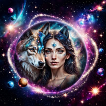 The power of the mystical wolf