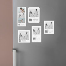 Simple Custom Save the Date magnets