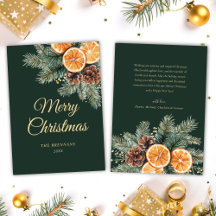 Elegant Citrus Dried Oranges Christmas Holiday