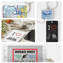 Airport Keychains: Sectionals & Taxiways
