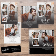 Graduation 2025 Multi Photo Grad Party Supplies