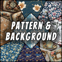 Pattern and Background for Decoupage